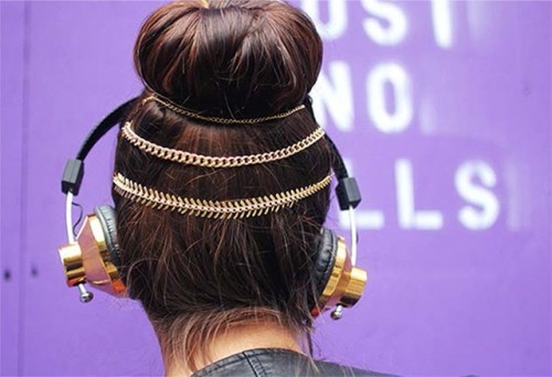 Boho-Inspired DIY Hair Chain