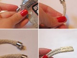 Stylish DIY Metal Ring Necklace3