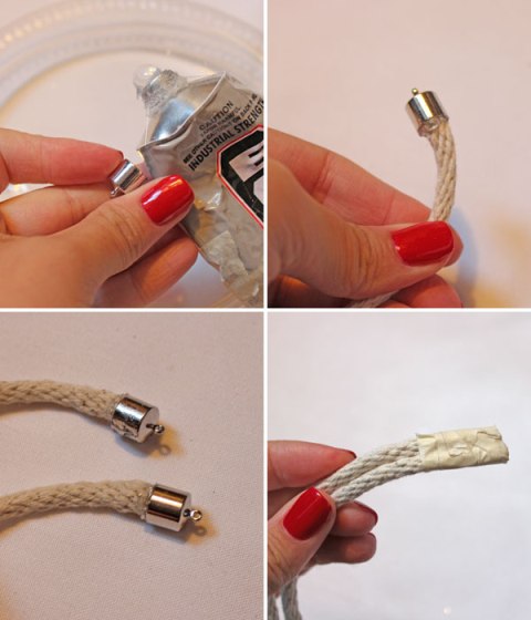 Stylish DIY Metal Ring Necklace