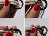 Stylish DIY Metal Ring Necklace4