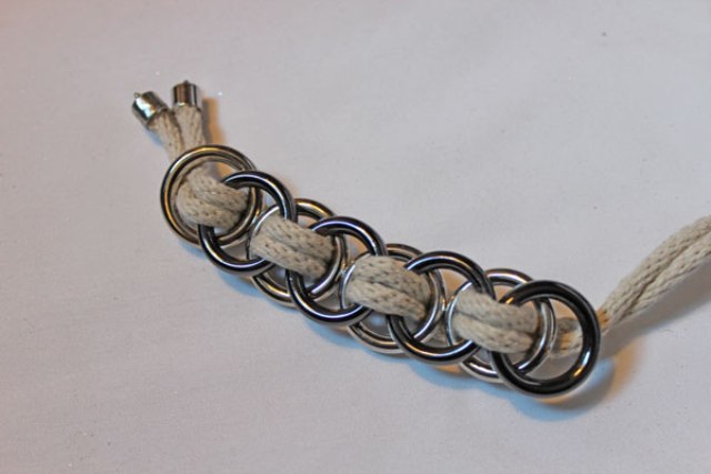 Stylish DIY Metal Ring Necklace 6