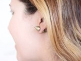 Super Cool DIY Double-Sided Spiked Earrings3