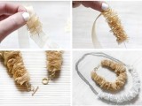 Super Cute DIY Ribbon Necklace3