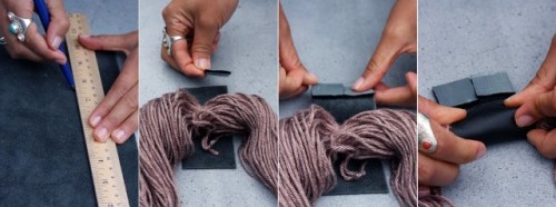 Super Easy DIY No Knit Scarf