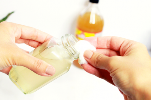 DIY All Natural Toner With Apple Cider Vinegar