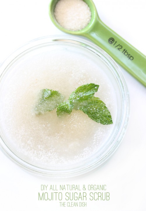 All-Natural DIY Mojito Scrub With An Amazing Smell