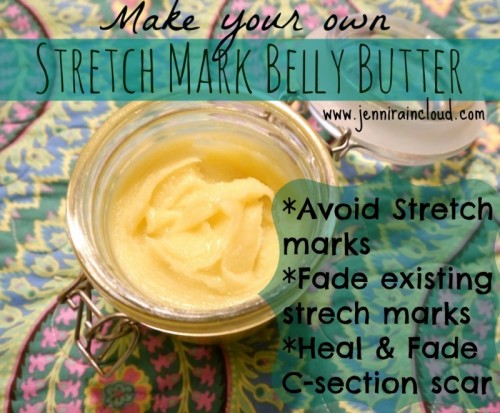 belly butter for stretch marks (via jenniraincloud)
