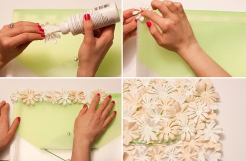 Easy DIY Flower Clutch To Welcome Spring
