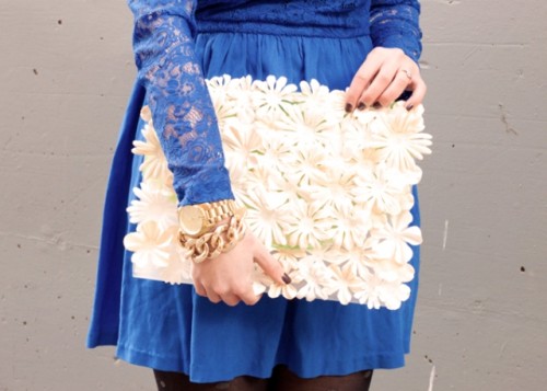 Easy DIY Flower Clutch To Welcome Spring