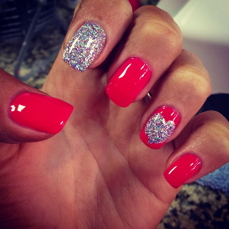 Picture Of awesome valentines day nails ideas  17
