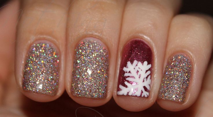 Awesome winter nail art ideas  2