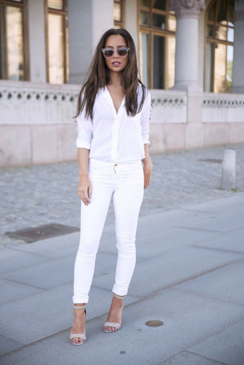 Chic All White Summer Looks To Steal
