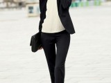chic-black-and-white-work-outfits-for-girls-13