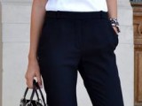 chic-black-and-white-work-outfits-for-girls-2