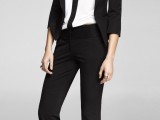 chic-black-and-white-work-outfits-for-girls-9