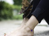 easy bead anklet