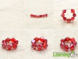 colorful-diy-beaded-flower-charm-bracelet-2