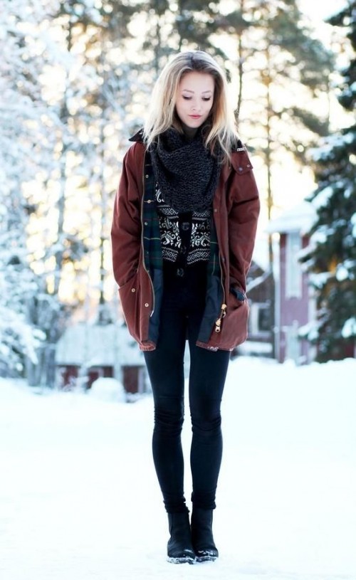 Comfy And Cozy Winter Holiday Looks