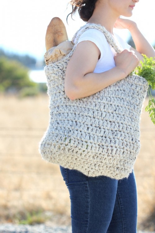 Comfy And Cute DIY Sturdy Market Tote