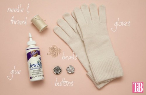 Cool DIY Gloves With Rings