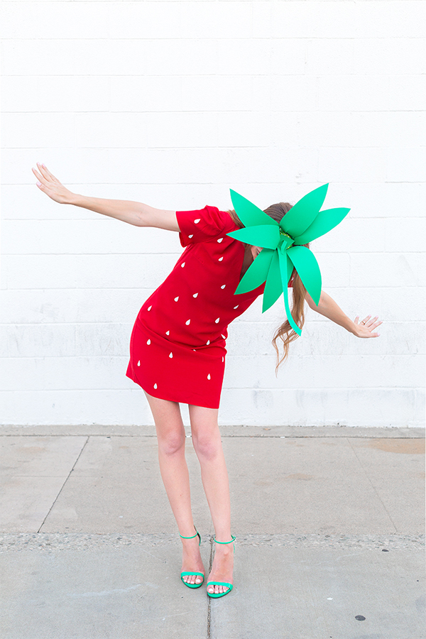 strawberry costume (via studiodiy)