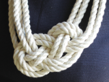 nautical rope necklace