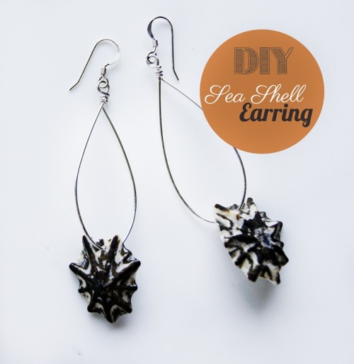 seashell wire earrings (via oheverythinghandmade)