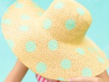 cute-diy-polka-dot-floppy-hat-for-beach-2