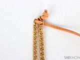 cute-diy-spiral-chain-and-suede-bracelet-3