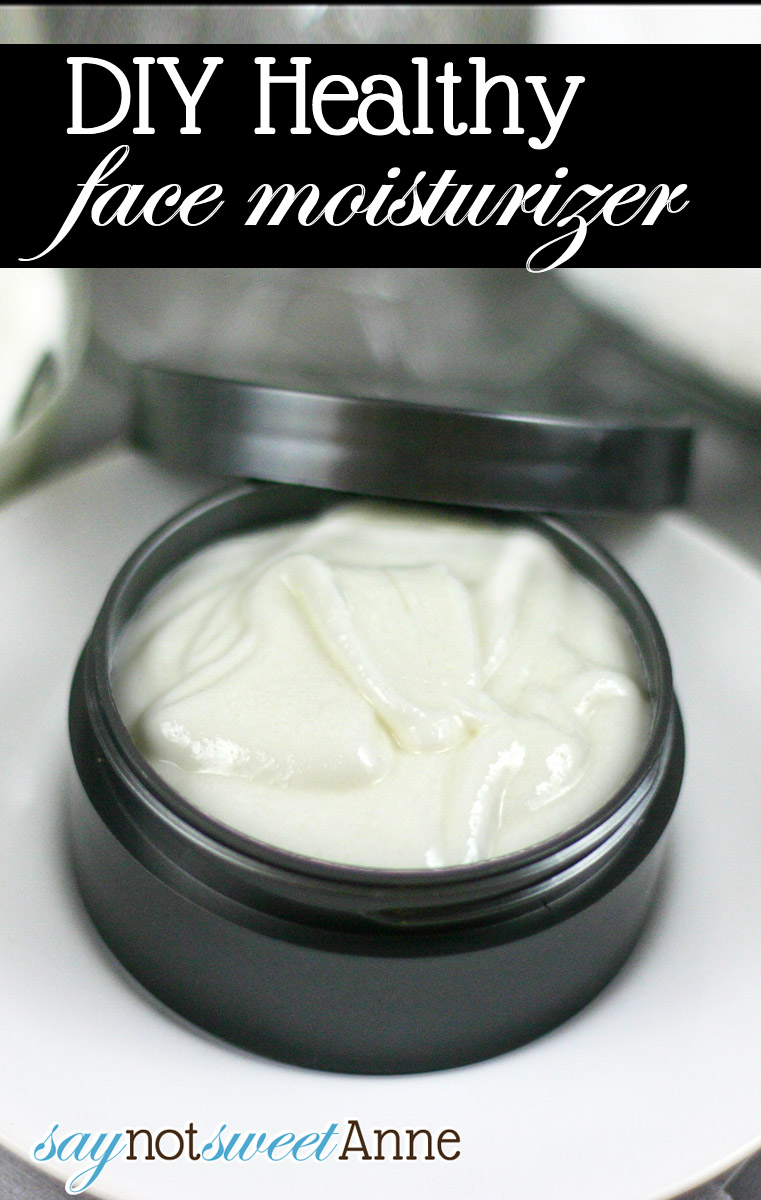 clean and healthy face moisturizer