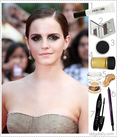 DIY Bold Emma Watson’s Smokey Eye Makeup