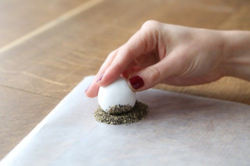 DIY Clay Ring Cones With Herbs