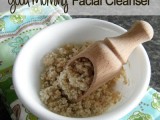milk and oats facial cleanser