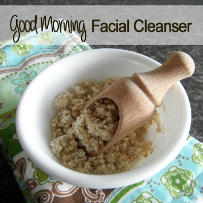 milk and oats facial cleanser