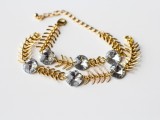 diy-fishbone-chain-crystal-bracelet-1