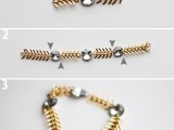 diy-fishbone-chain-crystal-bracelet-3