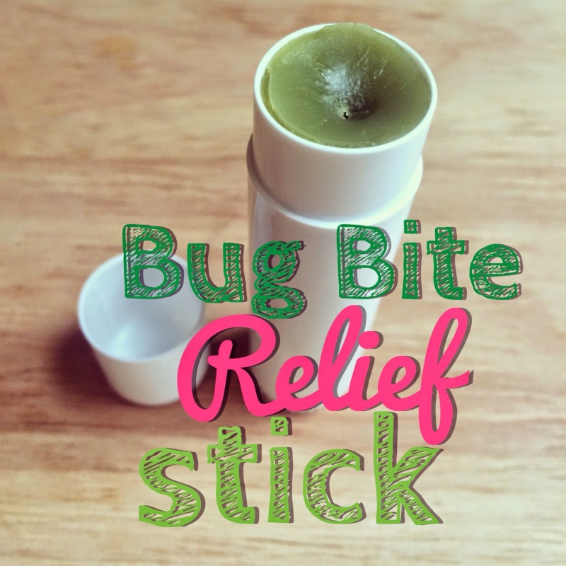 bug bite relief stick with oils (via freshpickedbeauty)