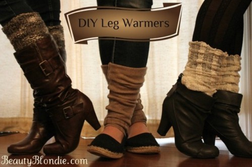 leg warmer in less than a minute (via styleoholic)