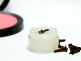 shea butter and essential oil lip balm