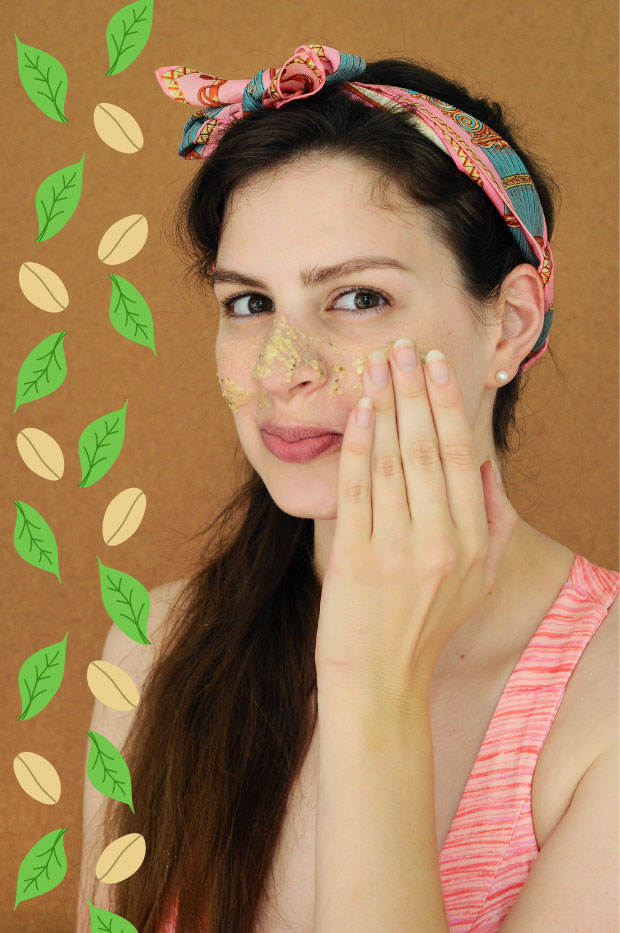Diy oatmeal and green tea mask for subtle exfoliating  3