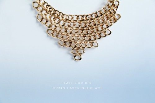 chain layer necklace (via fallfordiy)
