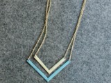 chevron necklace