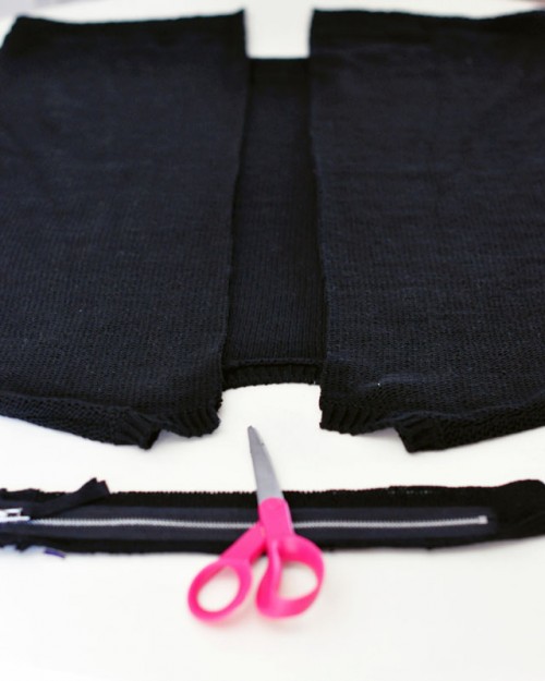 DIY Versace Inspired Open Back Sweater