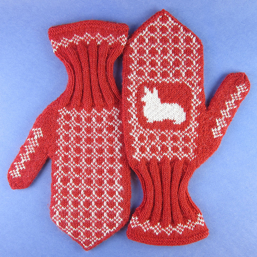 corgi mittens (via justcraftyenough)