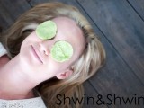 cucumber and basil cooling eye pads