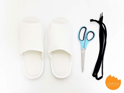 Easy DIY Shoelace Flip Flops