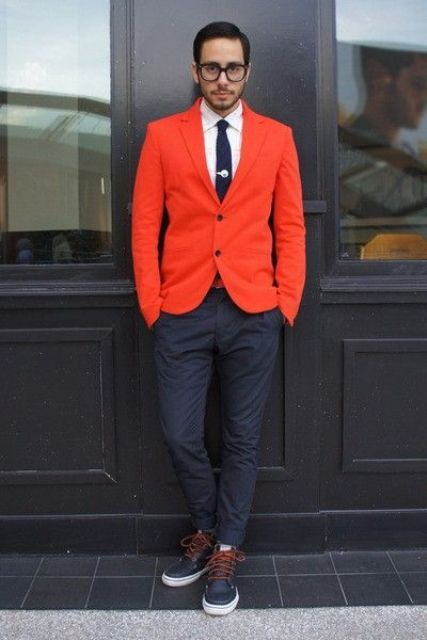 Edgy Bright Men Outfits For Work