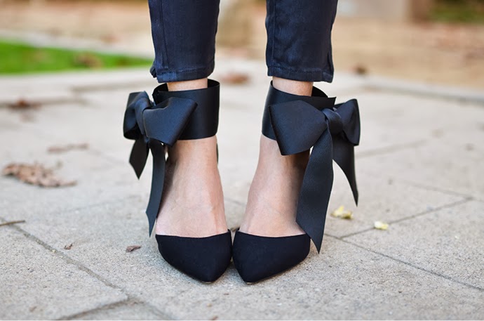 Elegant diy bow heels  2