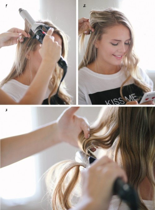Festive And Chic DIY Finger Waves Hairstyle