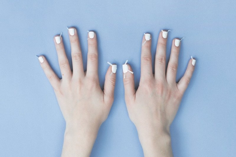Fresh and lovely diy geometric nail art to try now  3